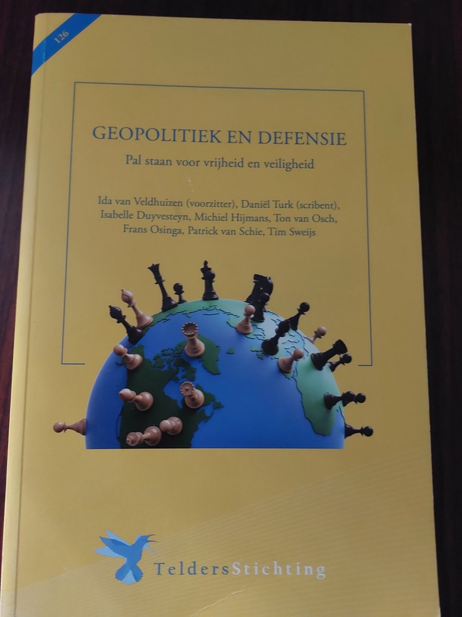 Geopolitiek en defensie / Geschrift / Prof. Mr. B.M. Teldersstichting / 126
