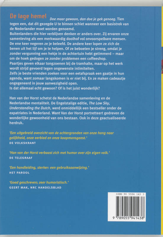 DE LAGE HEMEL Lage Hemel achterkant