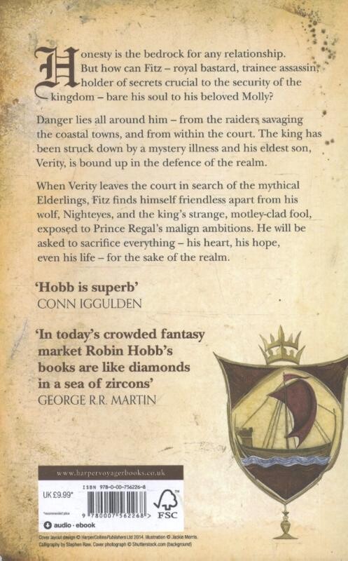 Royal assassin / The farseer trilogy / 2 achterkant