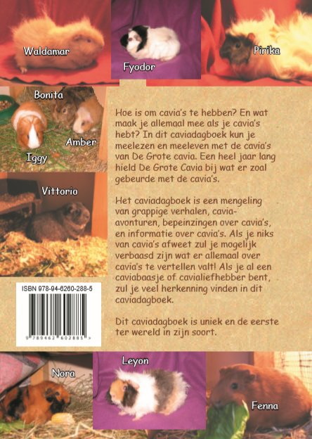 Caviadagboek van De Grote Cavia achterkant