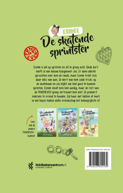 De skatende sprintster / FRNZ4EVER / 4 achterkant