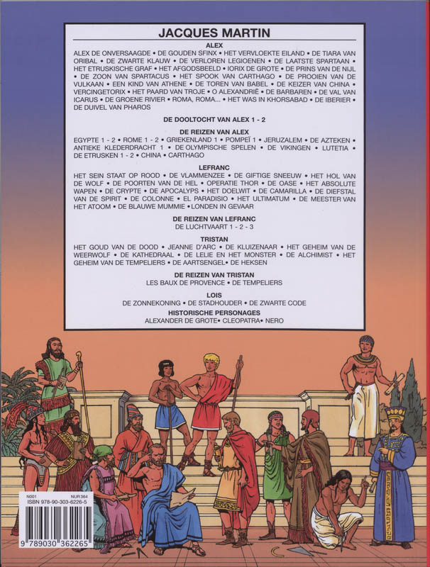Carthago / De reizen van Alex achterkant
