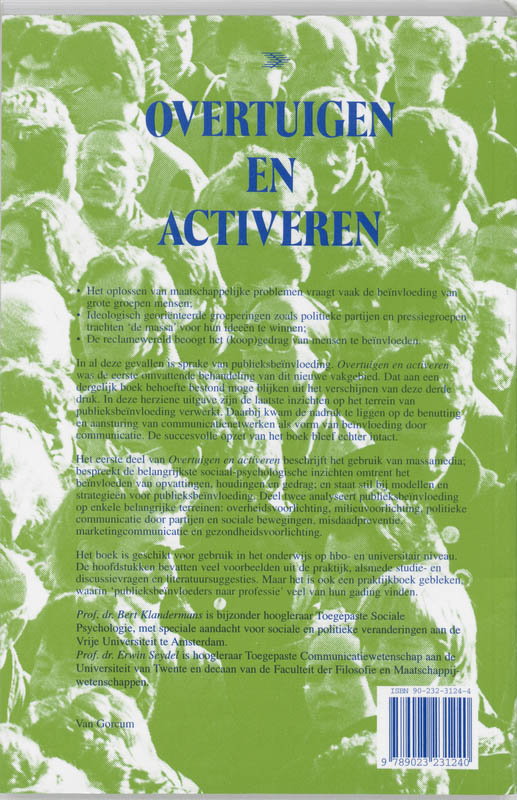 Overtuigen en activeren achterkant