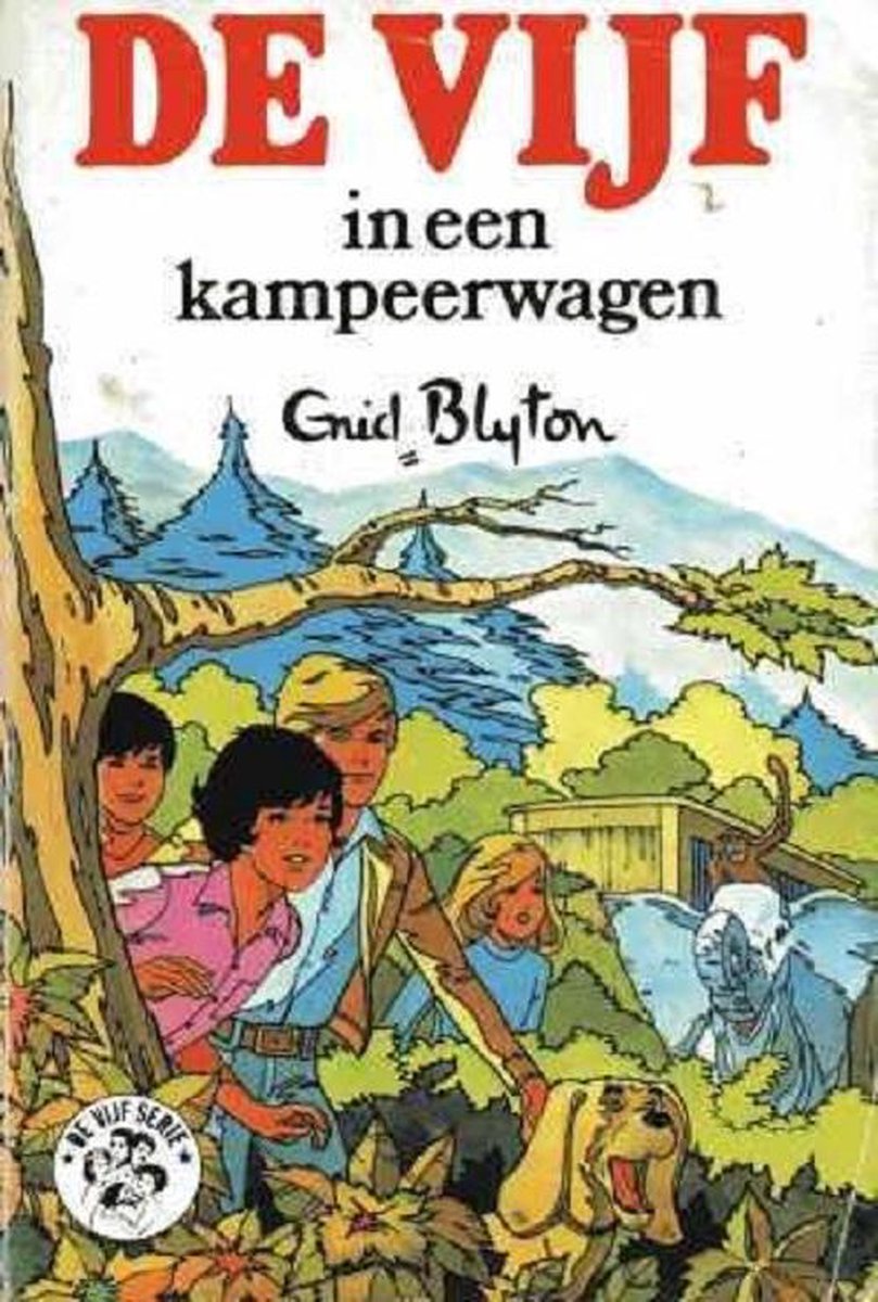 boekenbalie_9789023002819_cover De Vijf in een kampeerwagen / De Vijf serie / 5