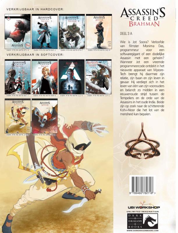 Assassin's Creed 3A -   Brahman achterkant