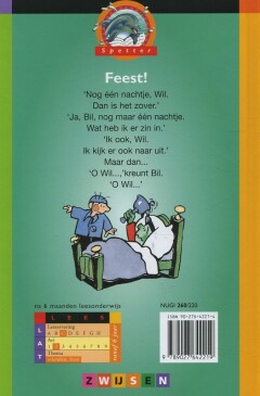 Feest ! / Spetter 3 Serie 3 achterkant