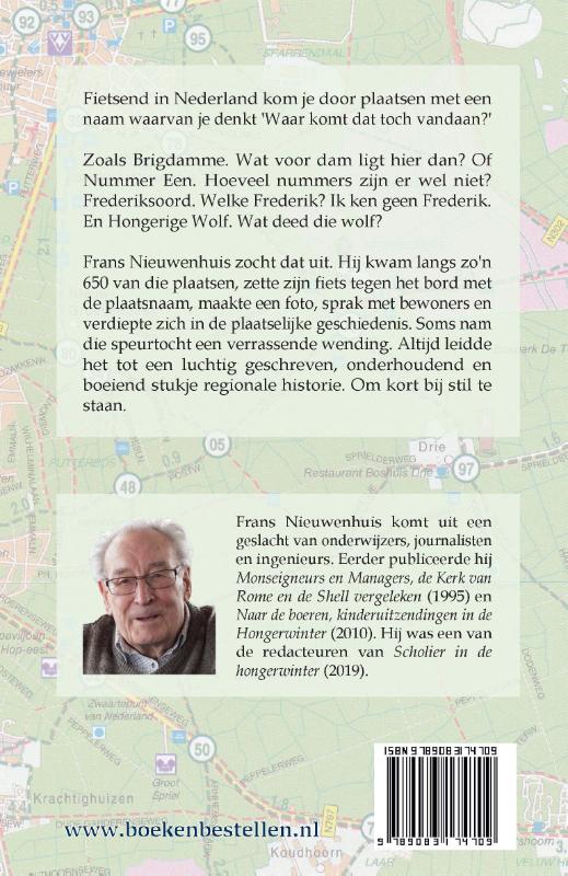 Plaatsen met een verhaal achterkant