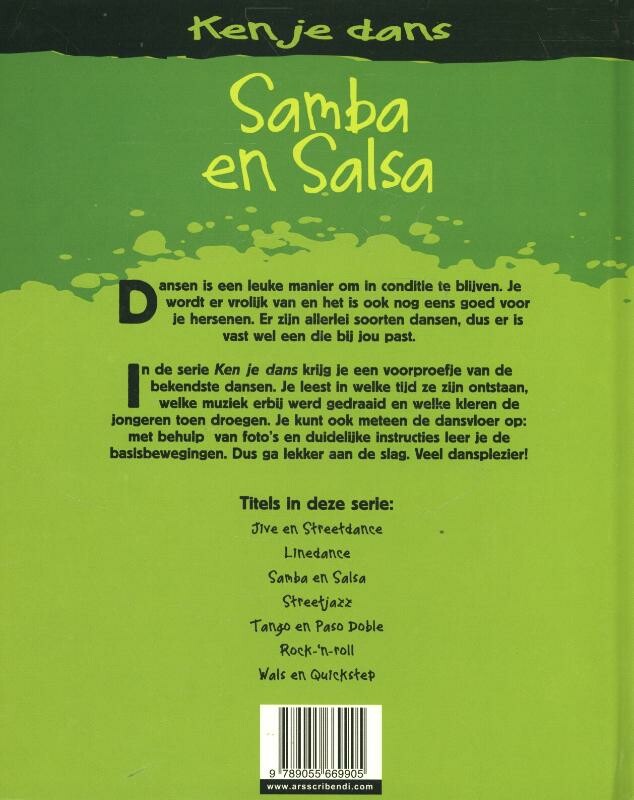 Samba en salsa / Ken je dans achterkant