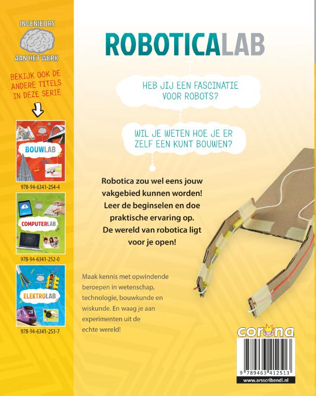 Roboticalab / Ingenieurs aan het werk achterkant