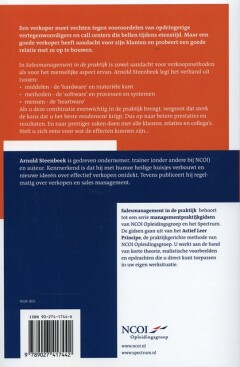 Sales management in de praktijk / NCOI serie achterkant