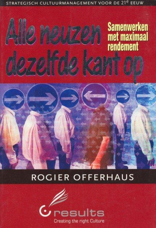 Alle neuzen dezelfde kant op