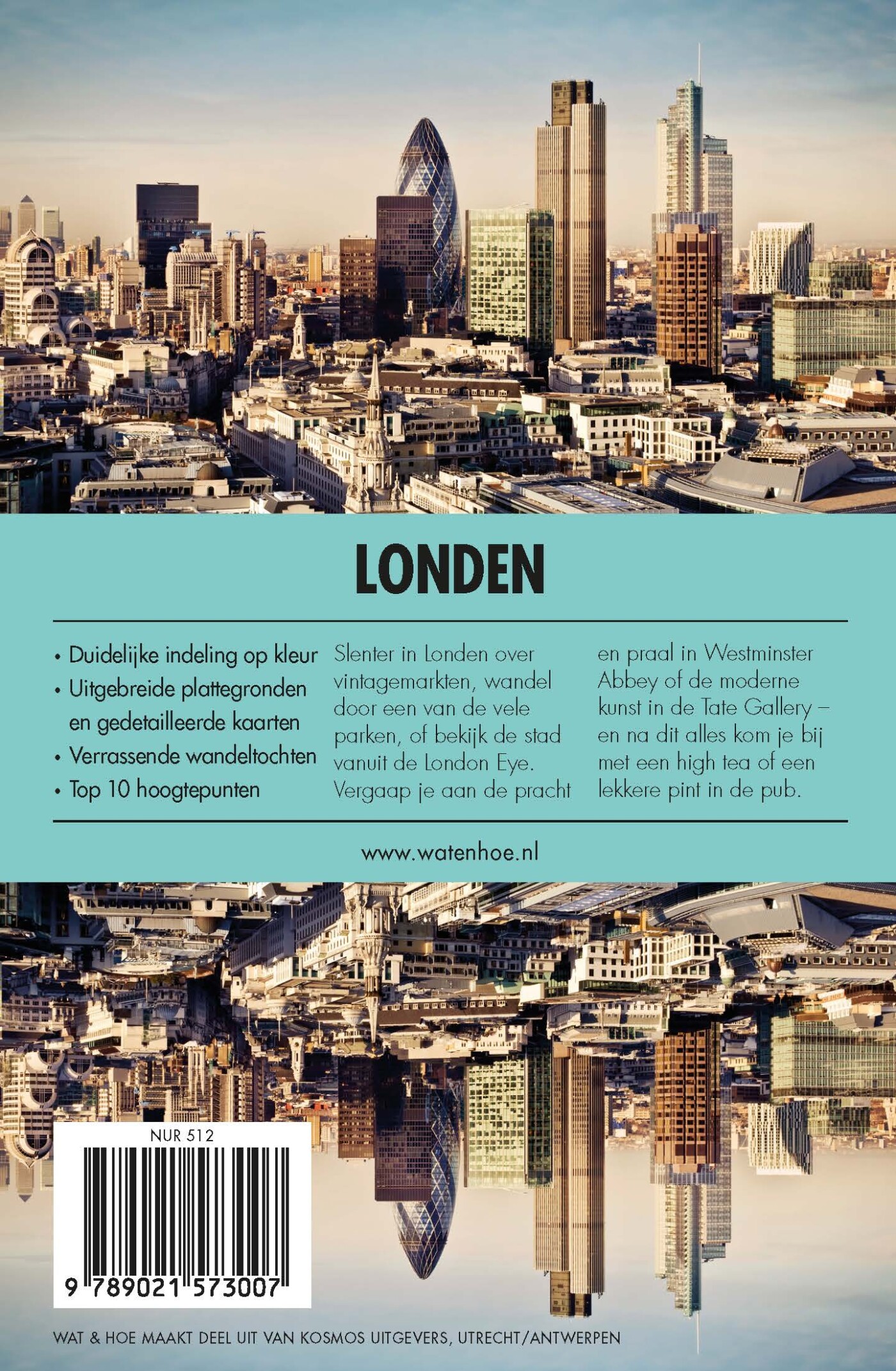 Londen / Wat & Hoe reisgids achterkant