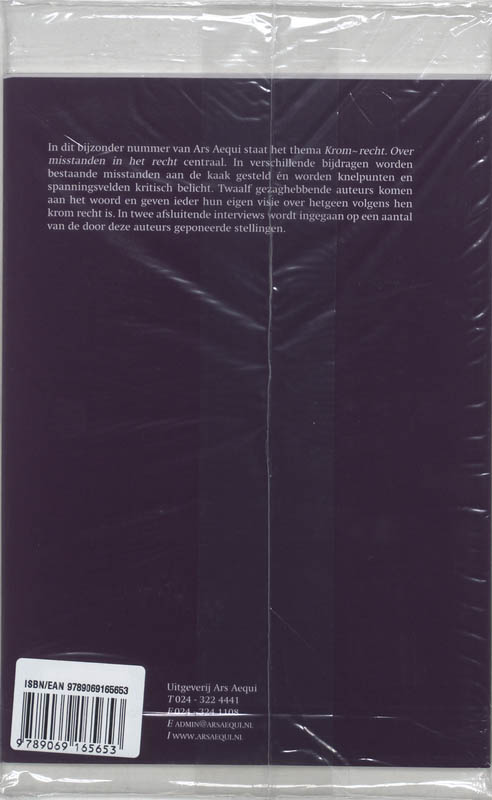 Krom-Recht achterkant