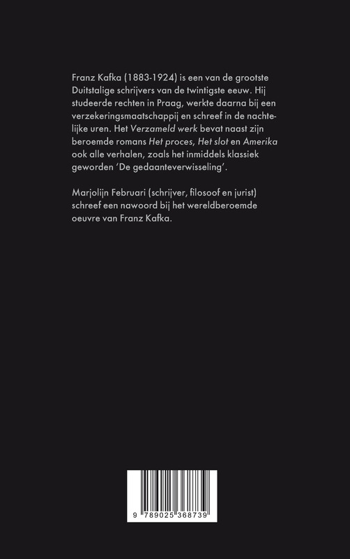 Verzameld werk achterkant