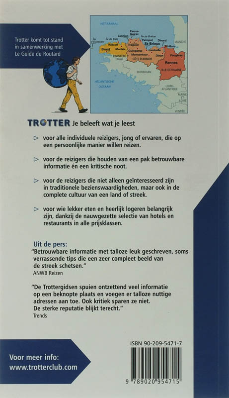 Noord-Bretagne / Trotter achterkant