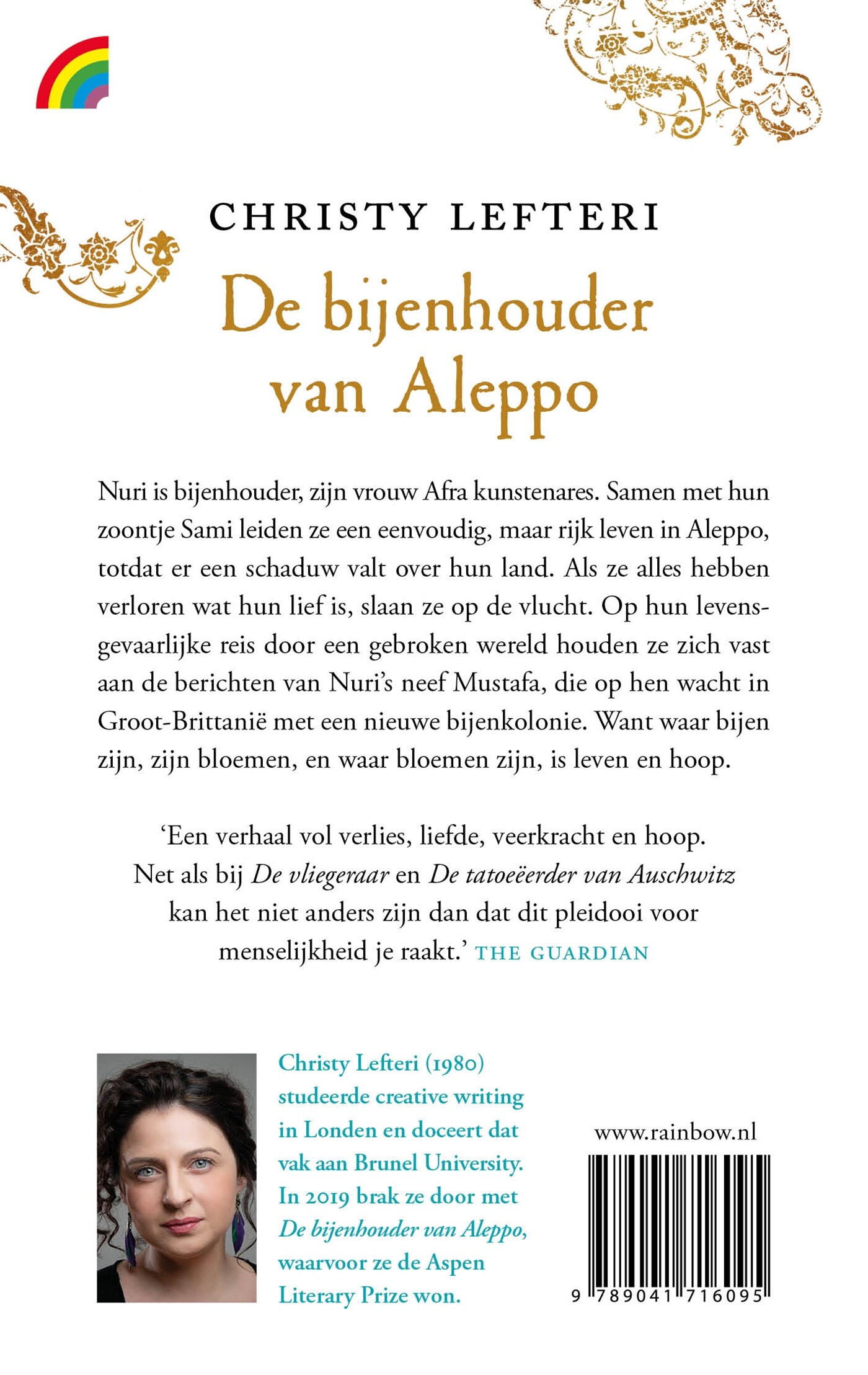 De bijenhouder van Aleppo achterkant