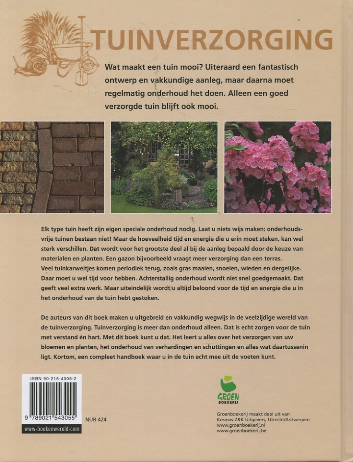 Handboek tuinverzorging achterkant