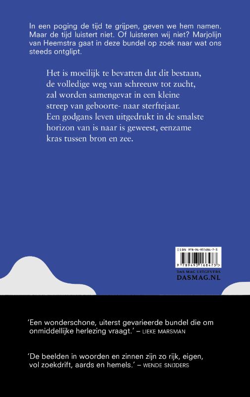 Reistijd, bedtijd, ijstijd achterkant