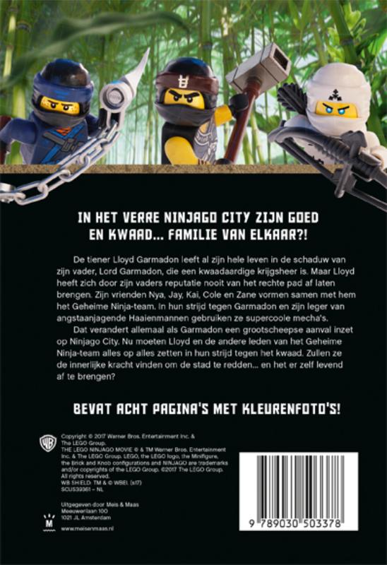 The Lego Ninjago movie / Lego Ninjago achterkant