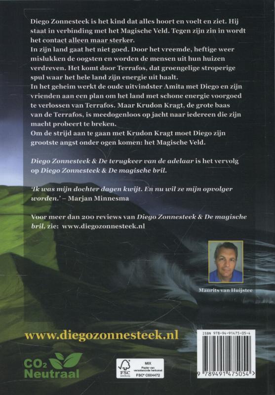 Diego Zonnesteek & De terugkeer van de adelaar / Diego Zonnesteek / 2 achterkant
