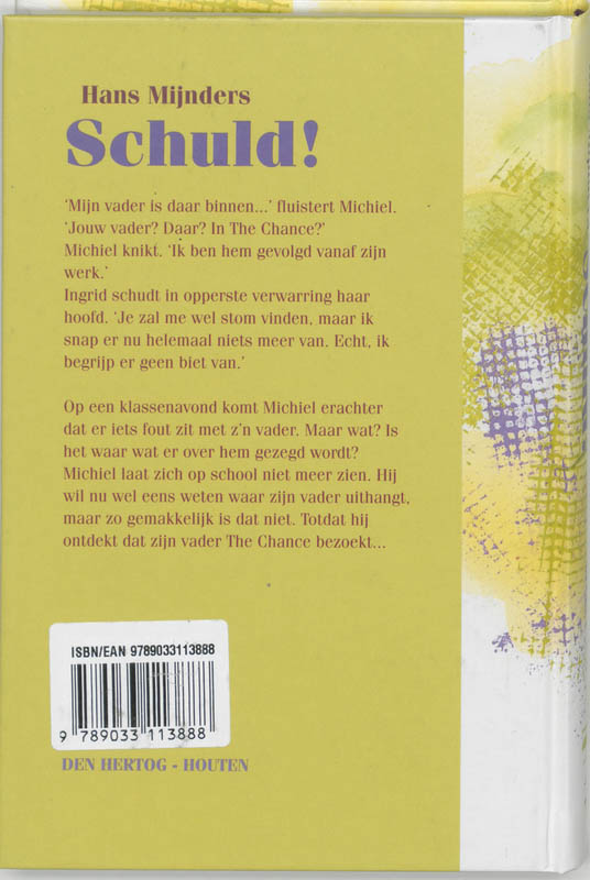 Schuld ! Schuld! achterkant