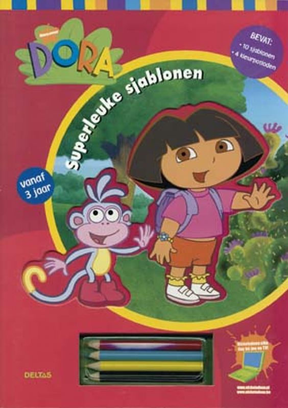 Dora Superleuke Sjablonen