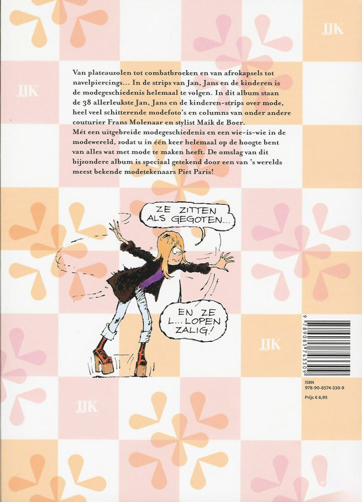 Jan, Jans en de mode / Jan, Jans en de kinderen themareeks / 3 achterkant
