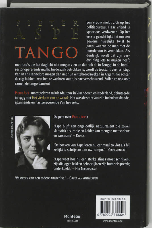 Tango achterkant