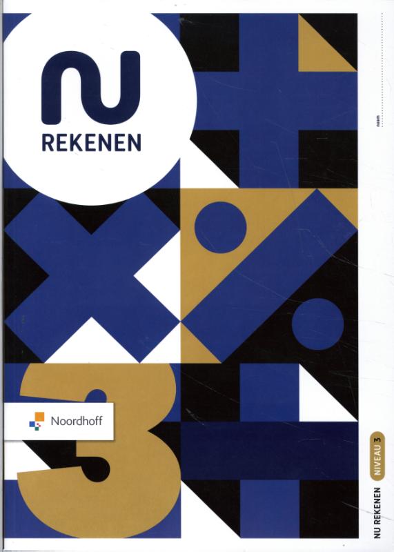 boekenbalie_9789001299934_cover NU Rekenen niveau 3 mbo 2021 leerwerkboek