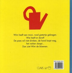 Het rode gietertje achterkant