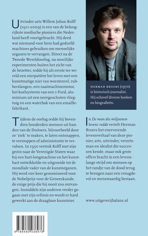 De man die miljoenen levens redde De man die miljoenen levens redde achterkant