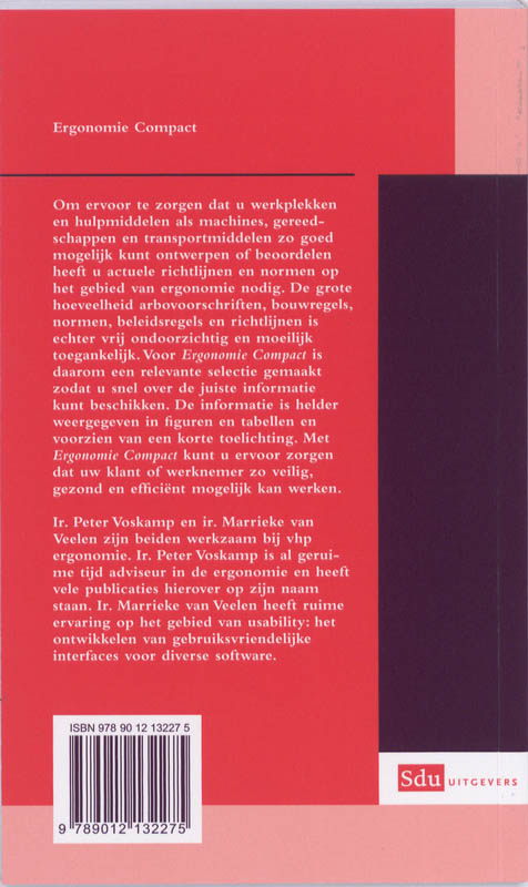 Ergonomie compact achterkant