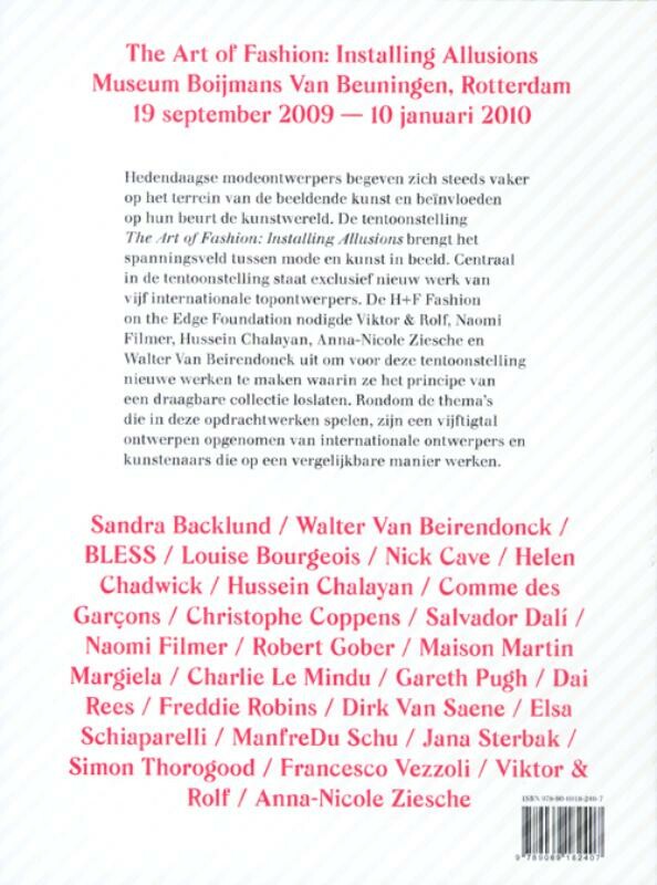 The Art of Fashion achterkant