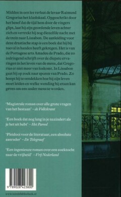 Nachttrein naar Lissabon Nachttrein naar Lissabon achterkant