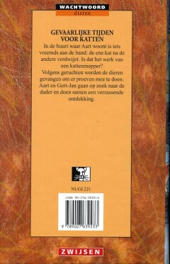 Gevaarlijke tijden voor katten / Wachtwoord achterkant