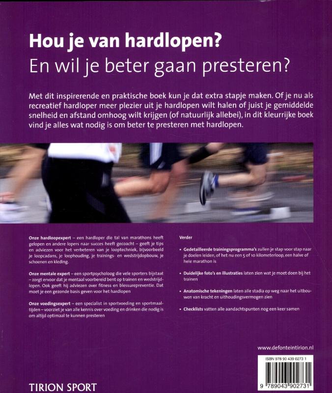 Beter Presteren Met Hardlopen achterkant