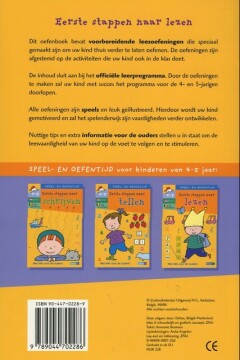 Speel- en oefentijd 23. Eerste stappen naar lezen (4-5 j.) / Speel- en oefentijd achterkant