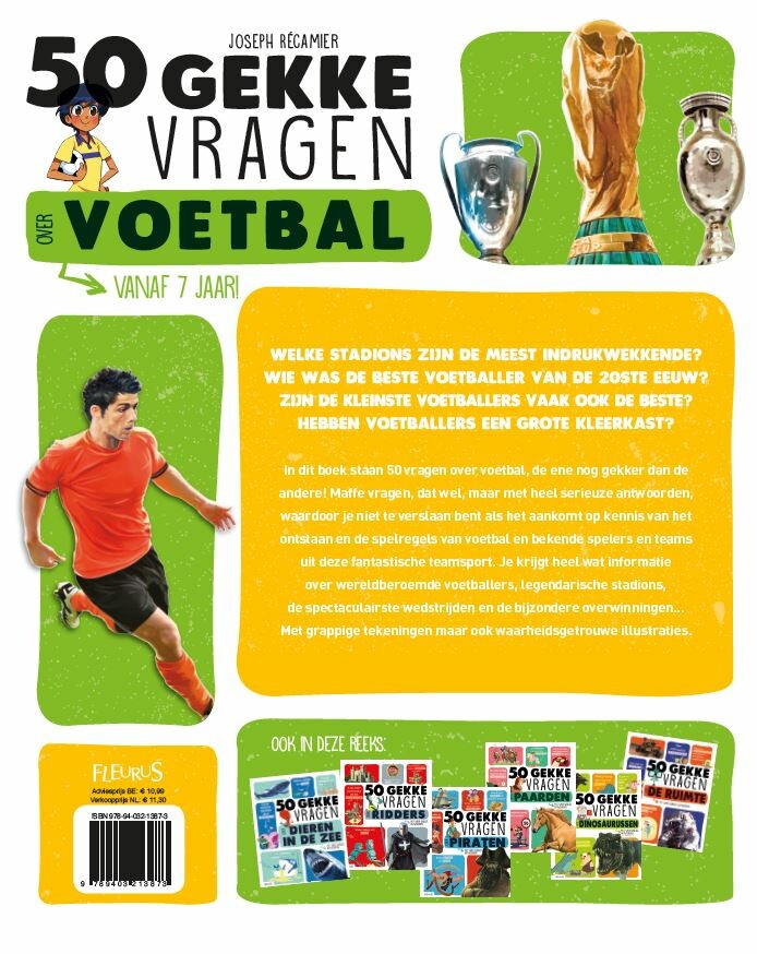 50 gekke vragen over voetbal / 50 gekke vragen achterkant