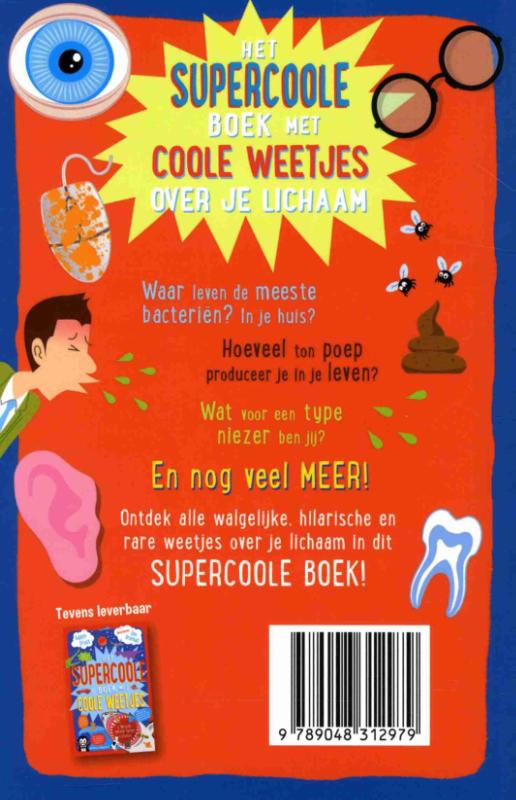 Het supercoole boek met supercoole weetjes over je lichaam achterkant