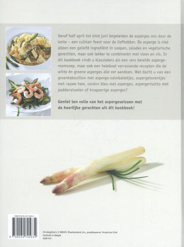 Heerlijk genieten van asperges achterkant