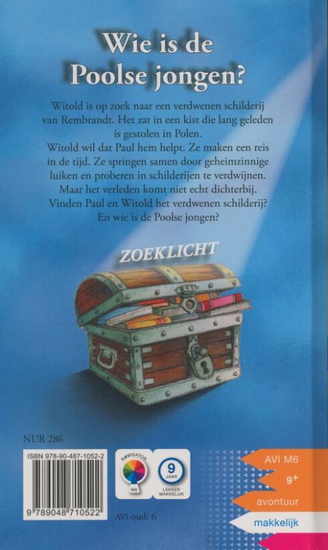 Wie is die Poolse jongen / Zoeklicht achterkant