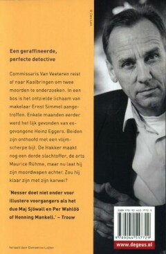 Het vierde offer / Van Veeteren-reeks / 2 achterkant