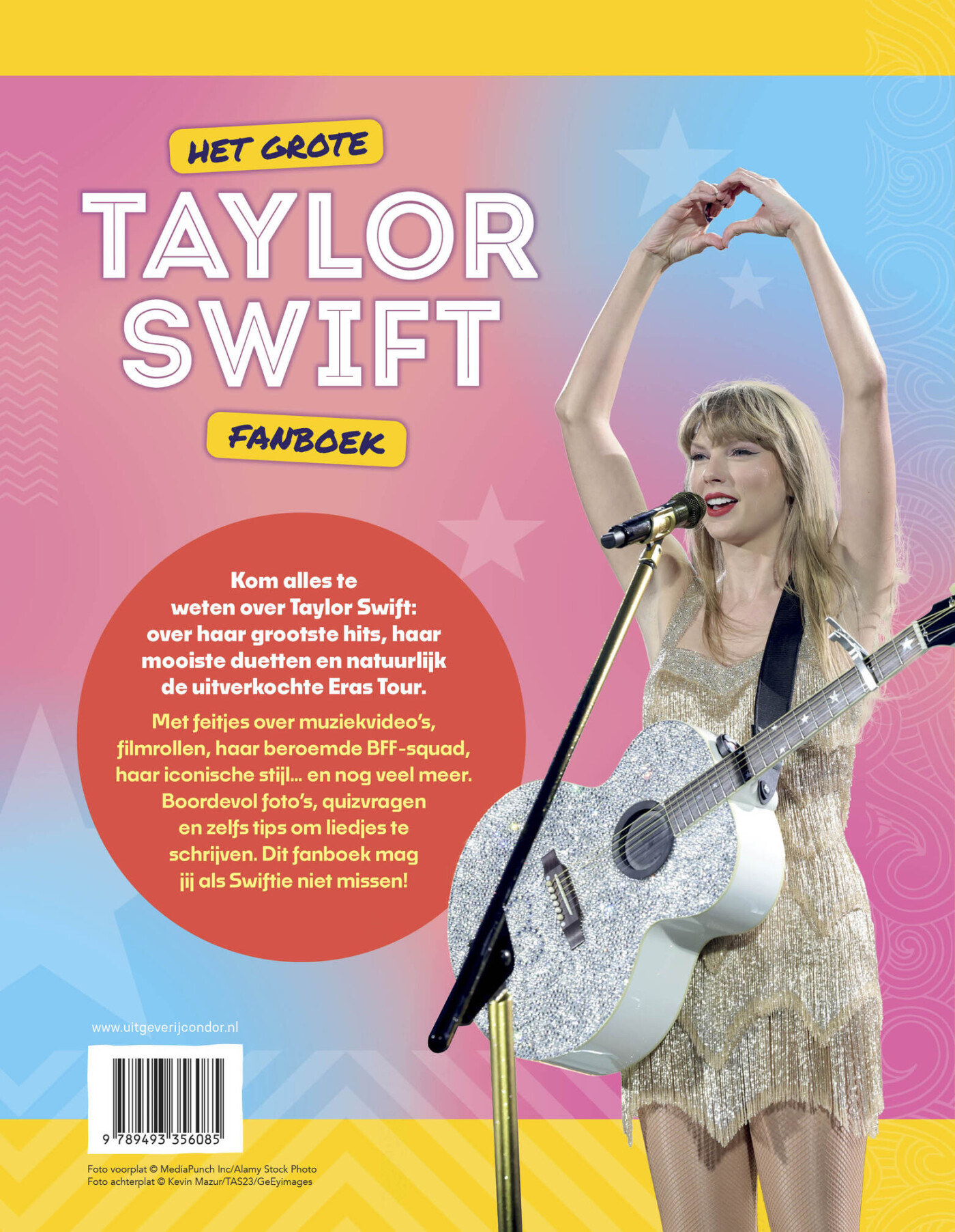 Het grote Taylor Swift fanboek achterkant