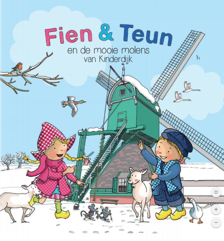 boekenbalie_9789082622799_cover Fien & Teun en de Mooie Molens van Kinderdijk / Fien & Teun