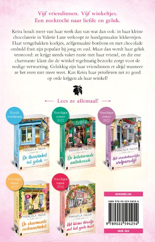 De chocolaterie van je dromen / Valerie Lane / 2 achterkant
