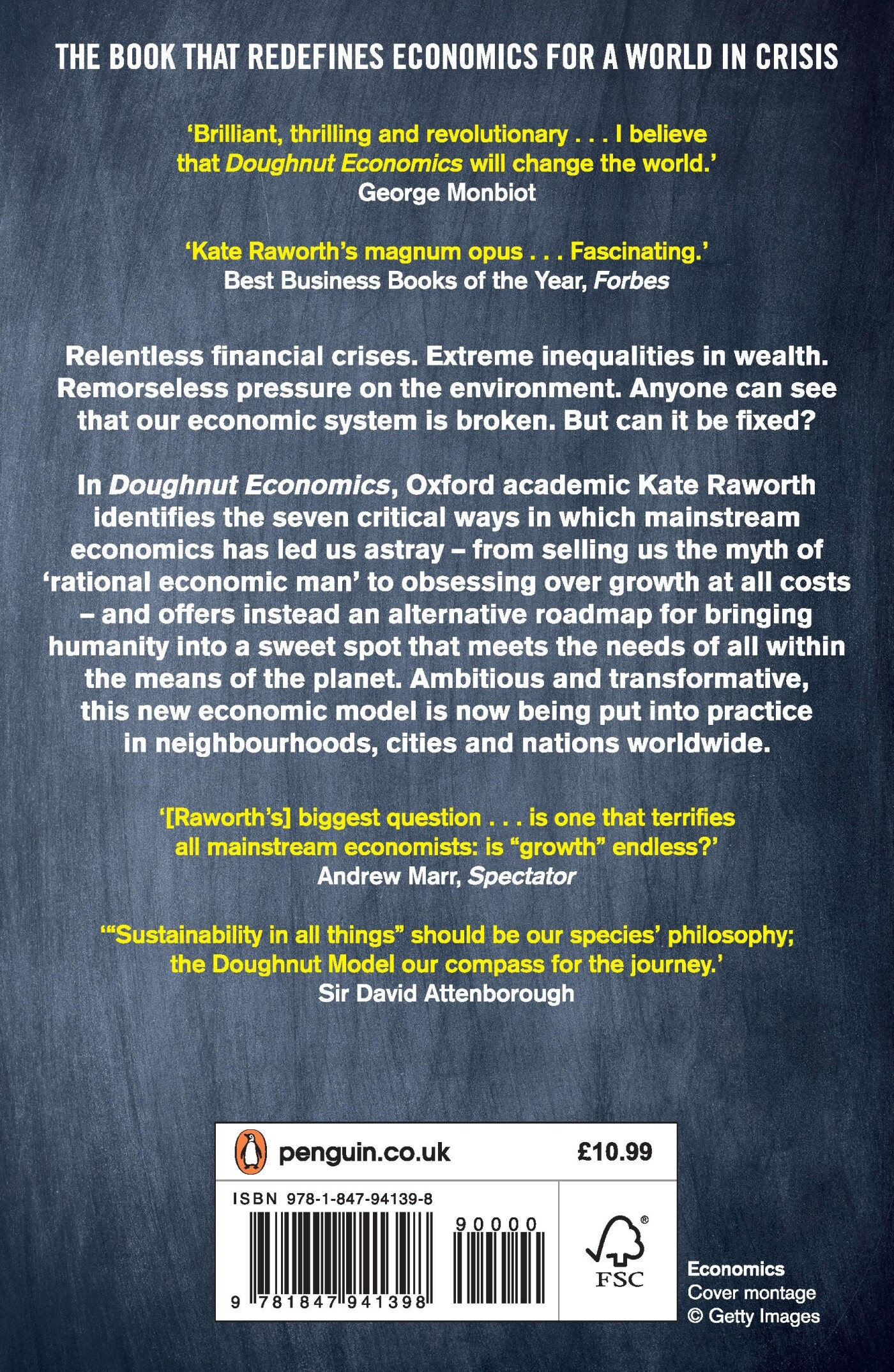 Doughnut economics achterkant