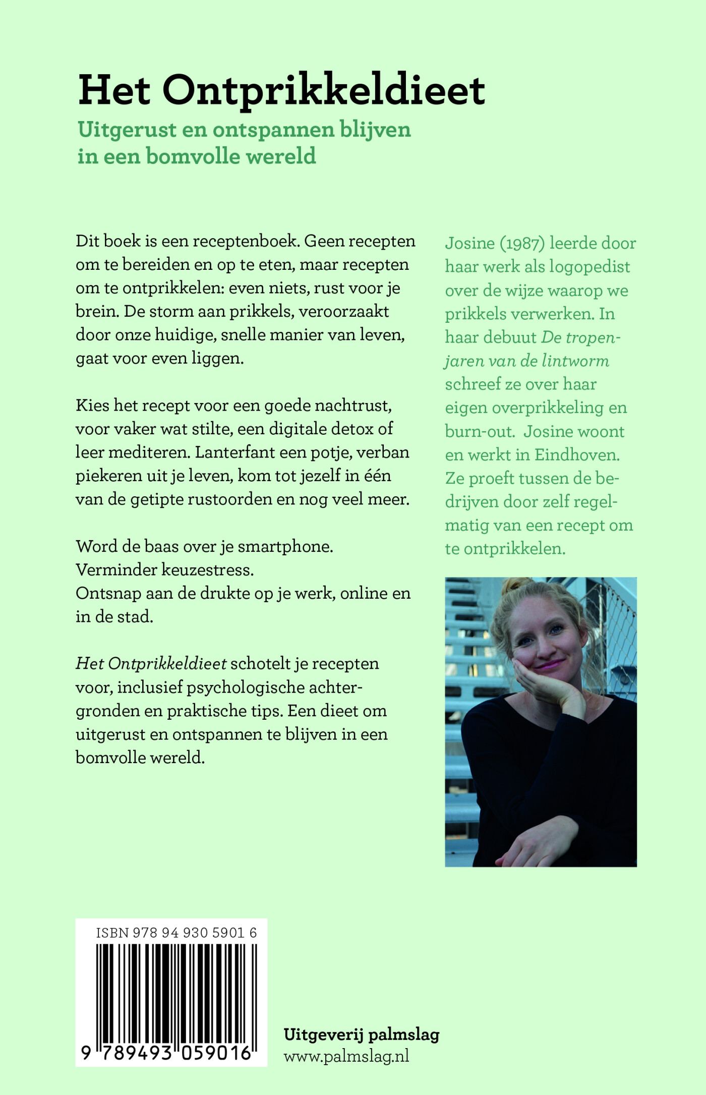 Het ontprikkeldieet achterkant