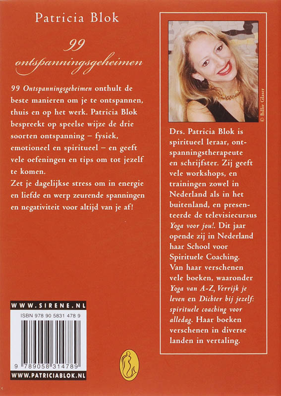99 ontspanningsgeheimen 99 ontspanningsgeheimen achterkant