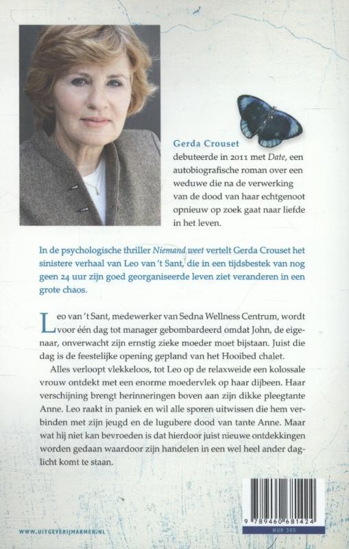 Niemand weet Niemand weet achterkant