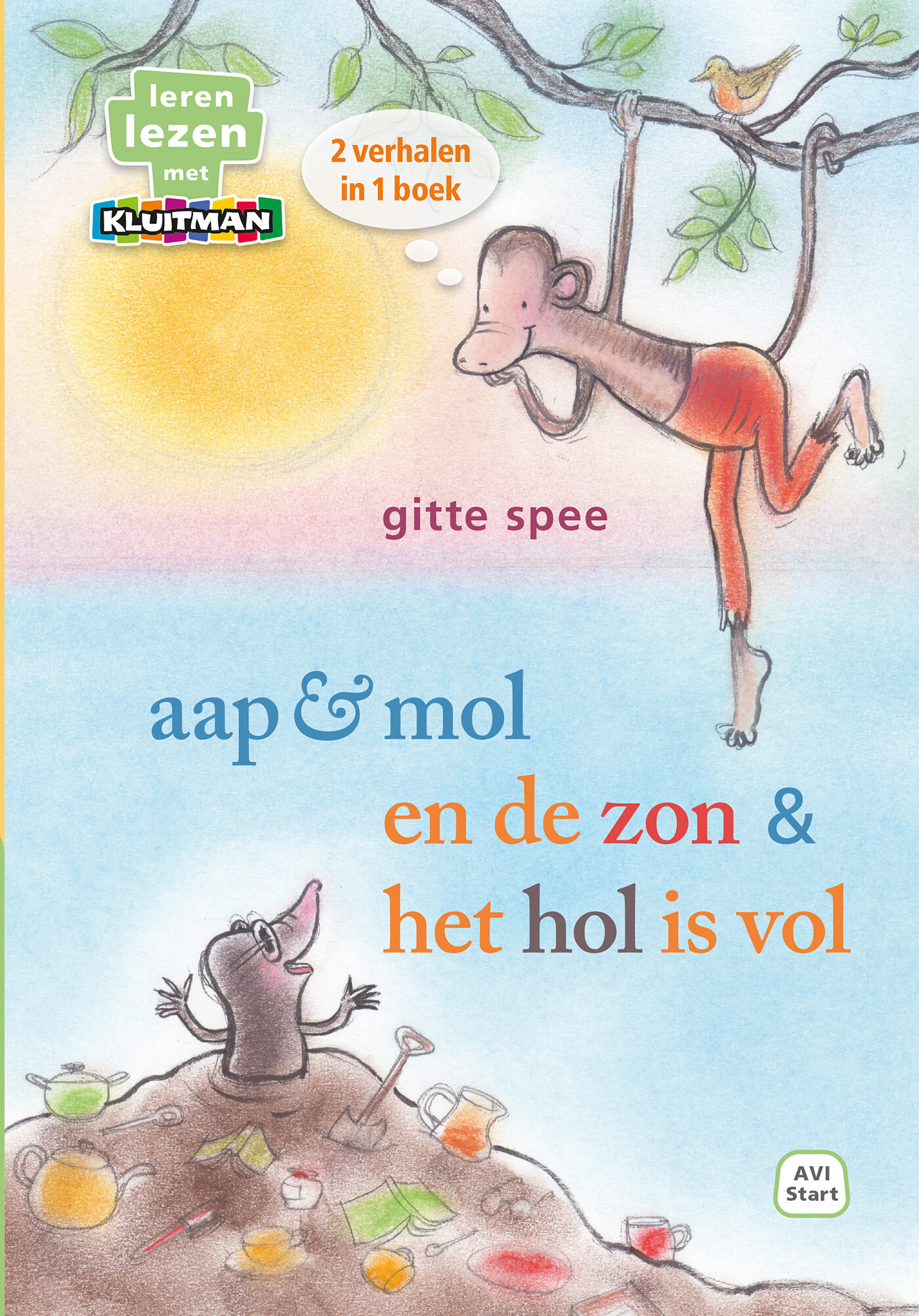 aap & mol en de zon / het hol is vol / Leren lezen met Kluitman